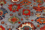 9x12 Gray and Multicolor Anatolian Traditional Rug