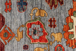 9x12 Gray and Multicolor Anatolian Traditional Rug