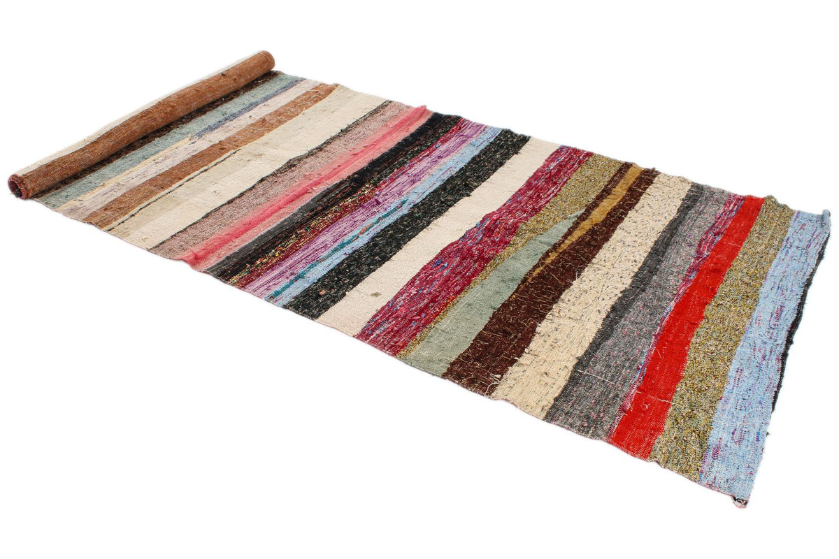 4x10 Multicolor Turkish Tribal Runner