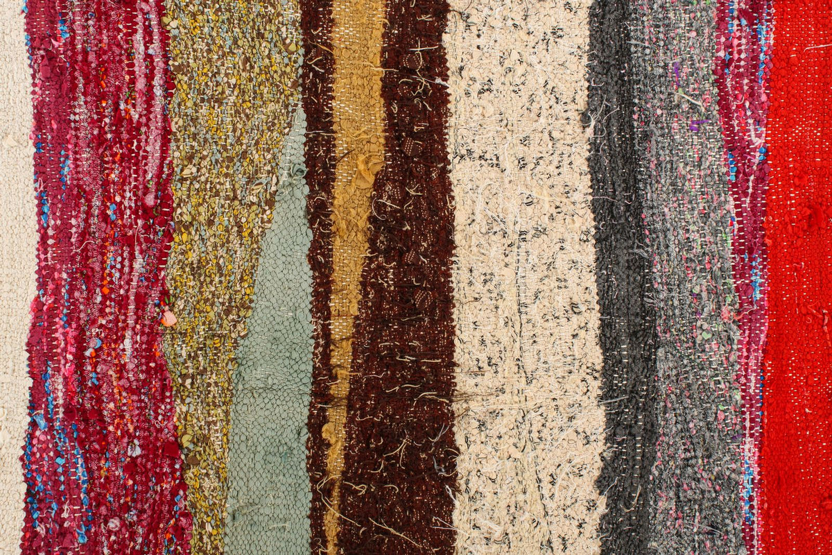 4x10 Multicolor Turkish Tribal Runner