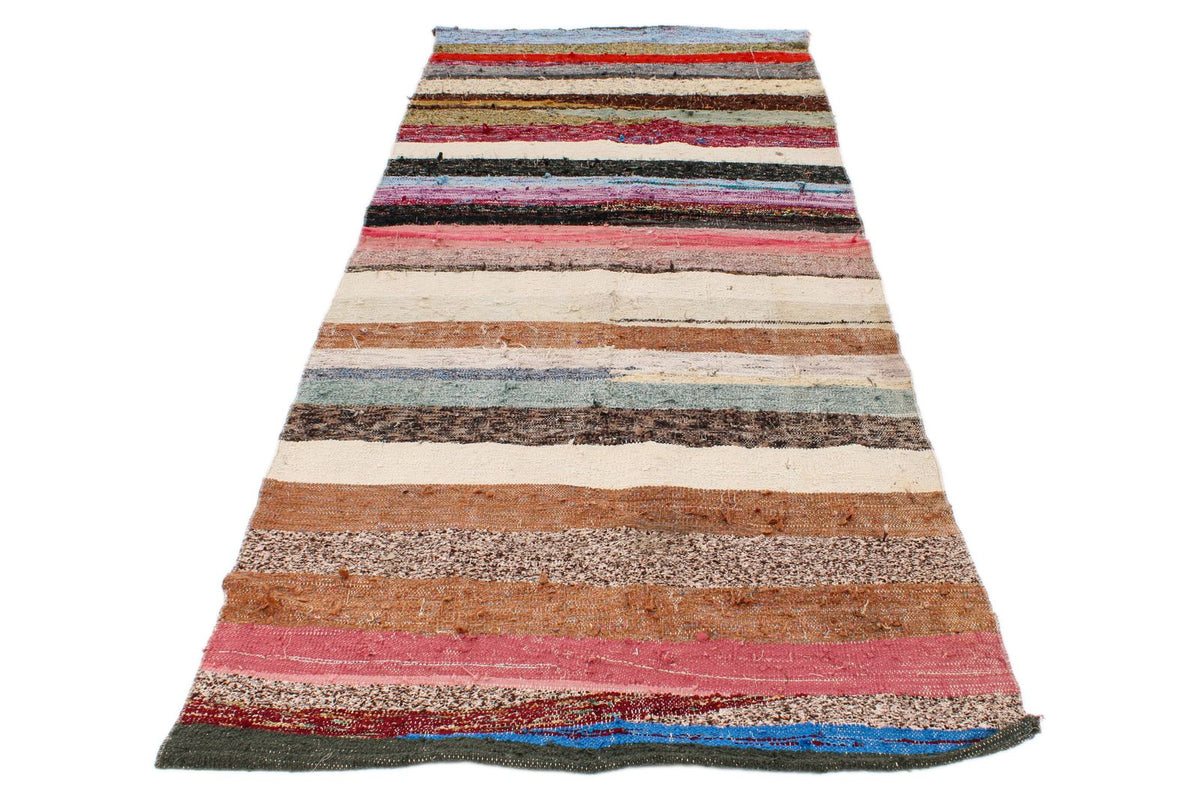 4x10 Multicolor Turkish Tribal Runner
