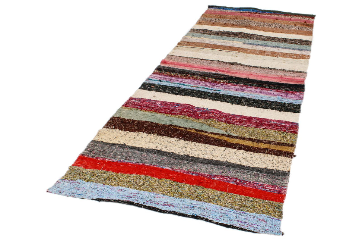 4x10 Multicolor Turkish Tribal Runner