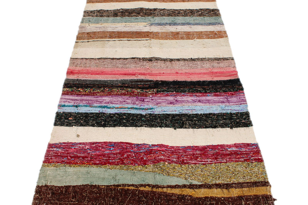 4x10 Multicolor Turkish Tribal Runner