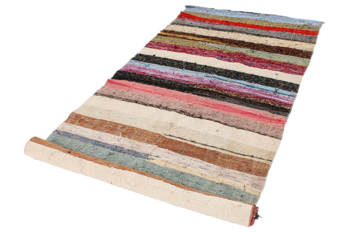 4x10 Multicolor Turkish Tribal Runner