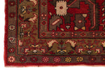 5x11 Burgundy and Multicolor Anatolian Turkish Tribal Runner