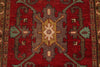 5x11 Burgundy and Multicolor Anatolian Turkish Tribal Runner