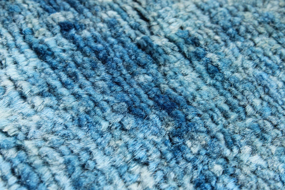 6x9 Blue and Multicolor Anatolian Traditional Rug
