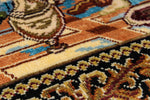 2x3 Multicolor Turkish Silk Rug