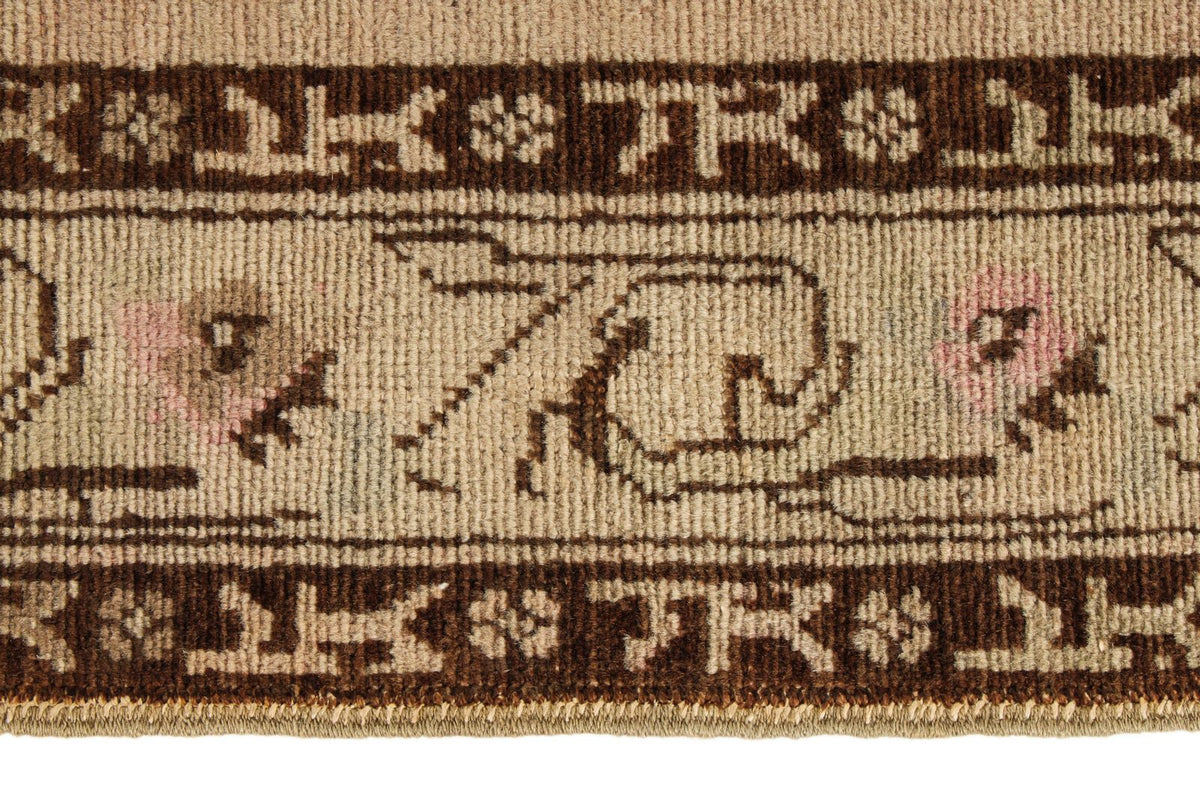 4x11 Rust and Brown Anatolian Turkish Tribal Runner