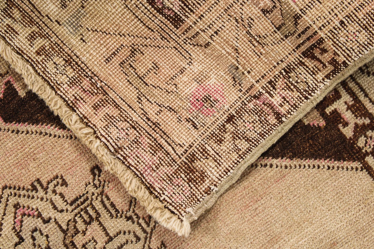 4x11 Rust and Brown Anatolian Turkish Tribal Runner