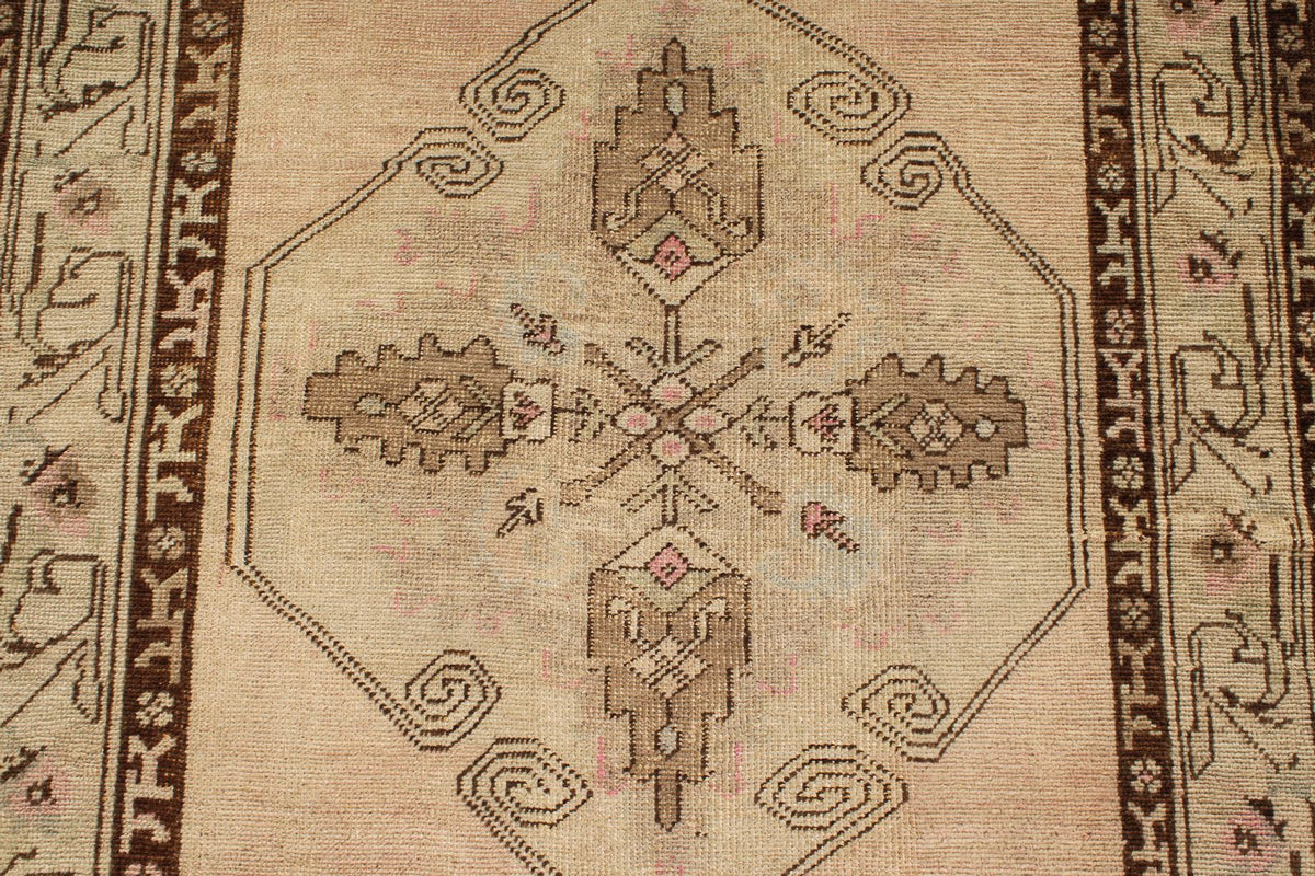 4x11 Rust and Brown Anatolian Turkish Tribal Runner