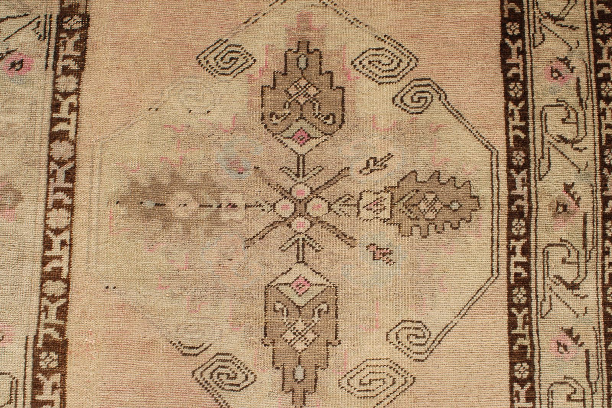 4x11 Rust and Brown Anatolian Turkish Tribal Runner