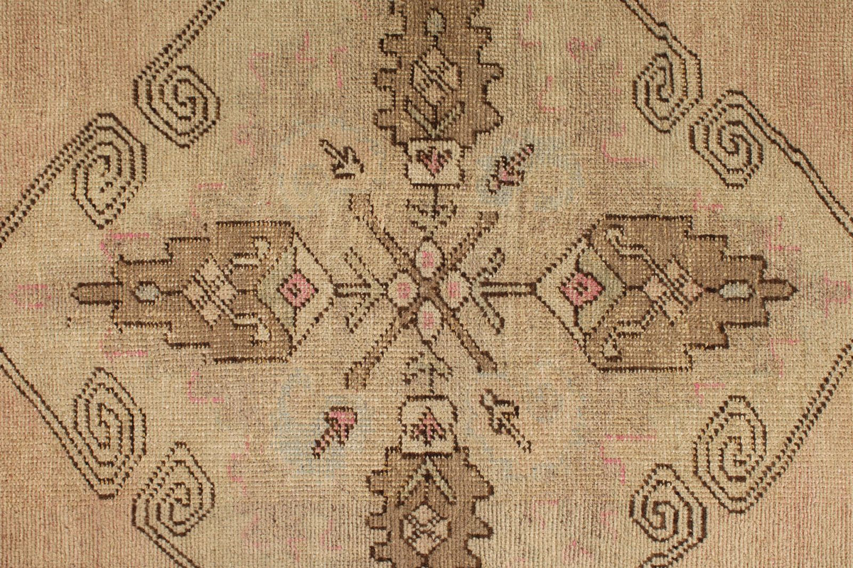 4x11 Rust and Brown Anatolian Turkish Tribal Runner