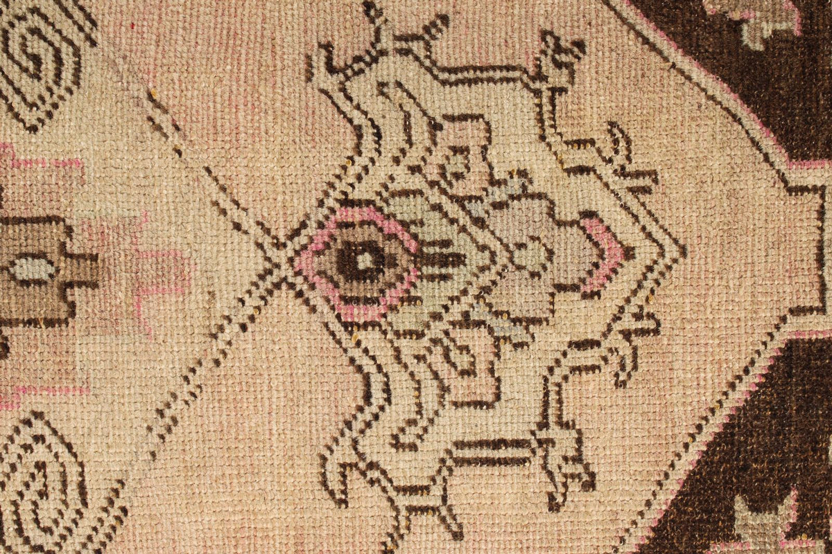 4x11 Rust and Brown Anatolian Turkish Tribal Runner