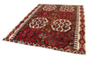 6x8 Red and Multicolor Turkish Tribal Rug