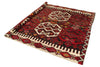6x8 Red and Multicolor Turkish Tribal Rug