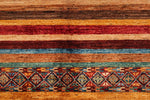 3x5 Multicolor Tribal Rug