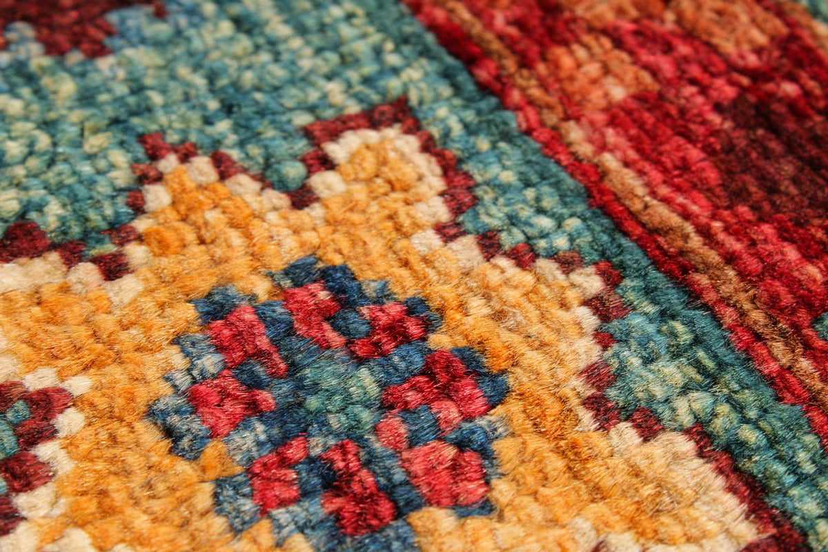 3x5 Multicolor Tribal Rug