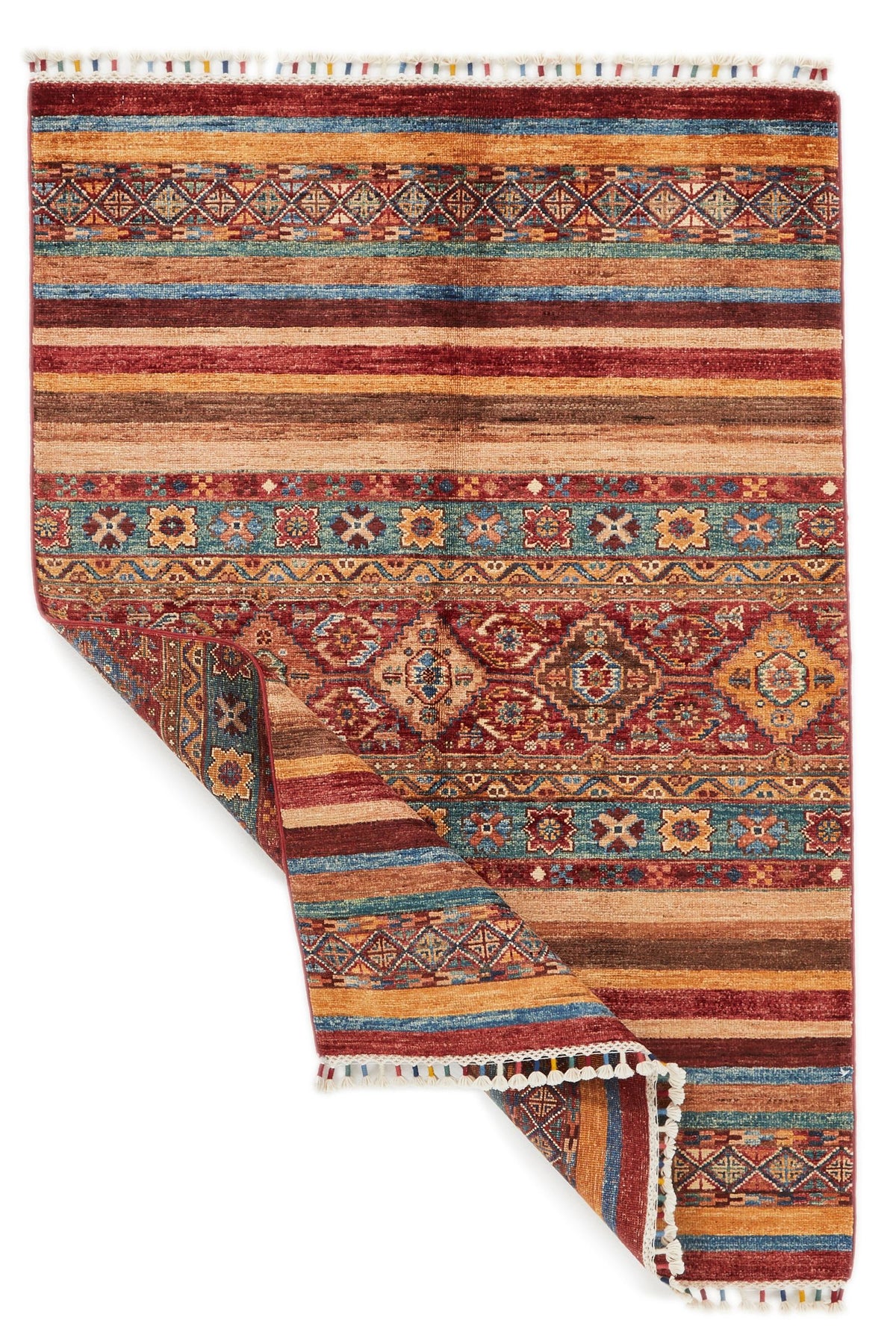 3x5 Multicolor Tribal Rug
