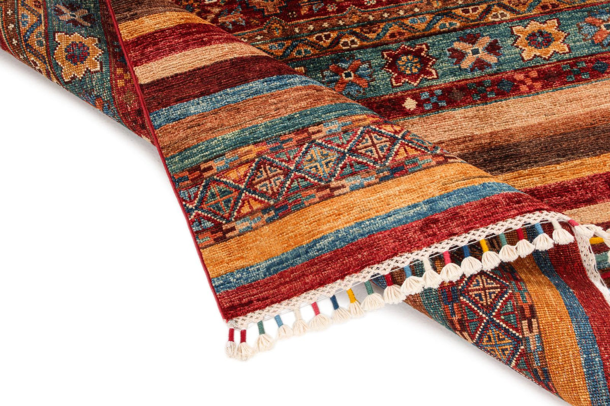 3x5 Multicolor Tribal Rug