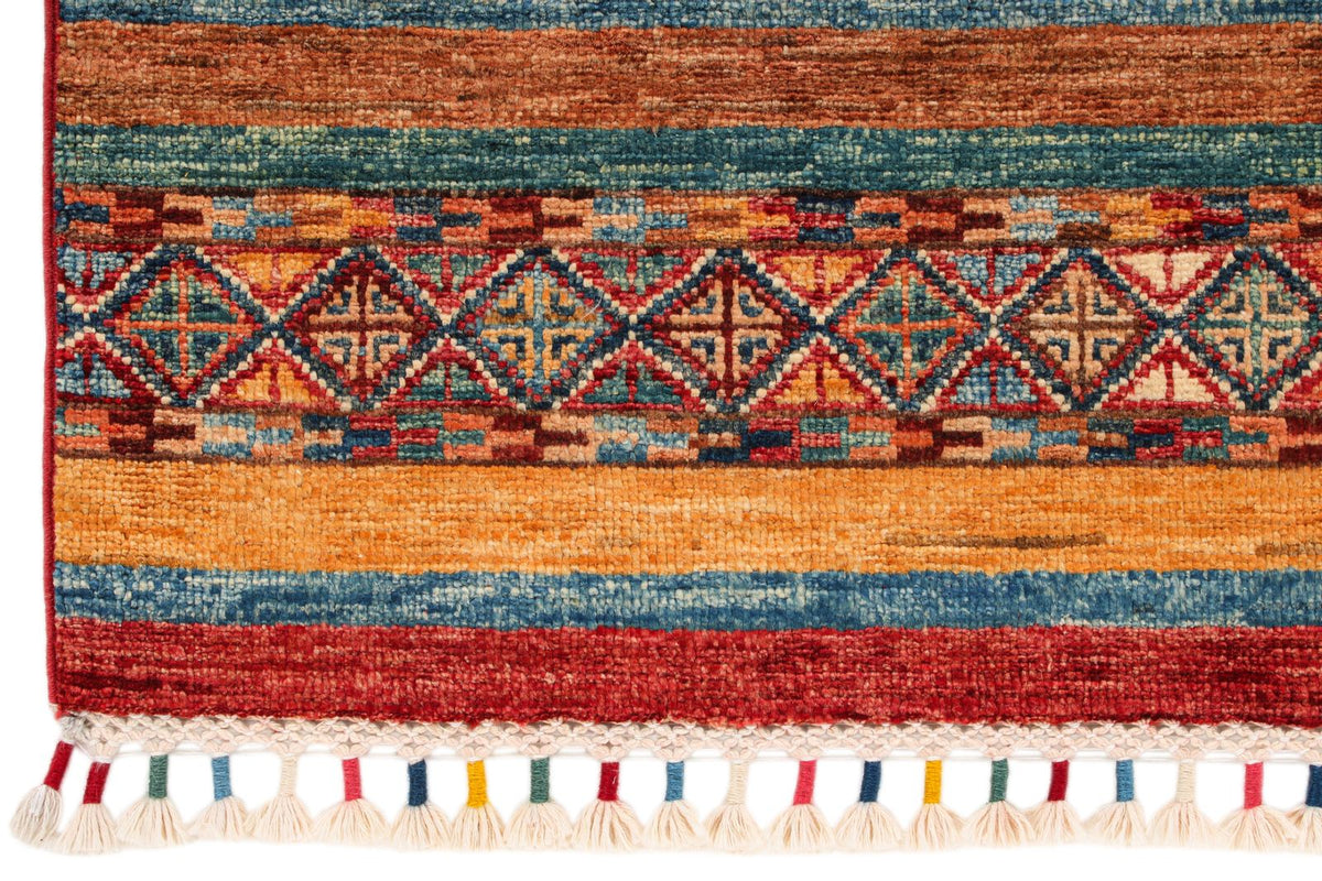 3x5 Multicolor Tribal Rug