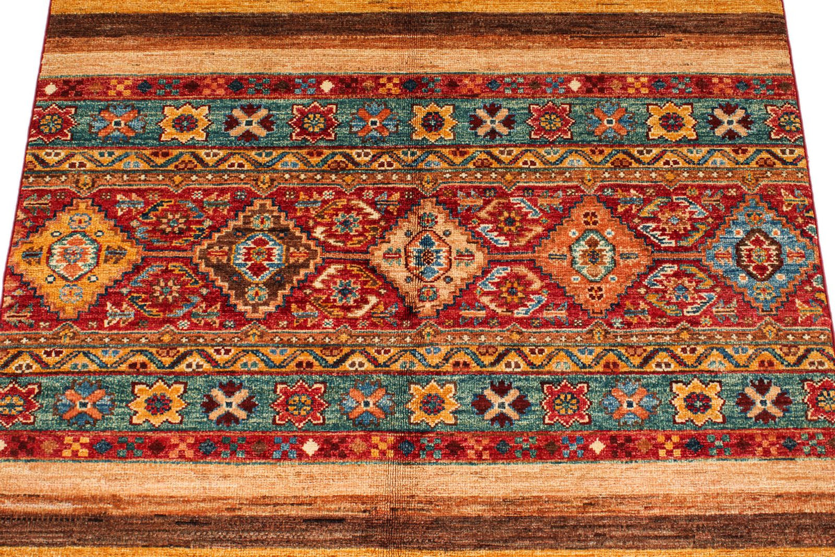 3x5 Multicolor Tribal Rug
