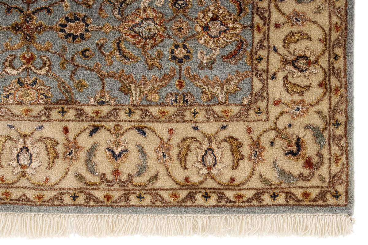 3x10 Gray and Ivory Turkish Traditional Runner