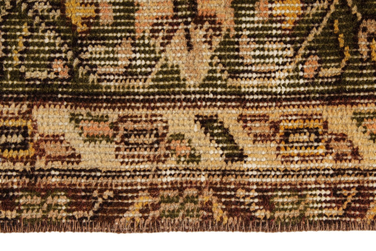 6x8 Brown and Beige Modern Contemporary Rug
