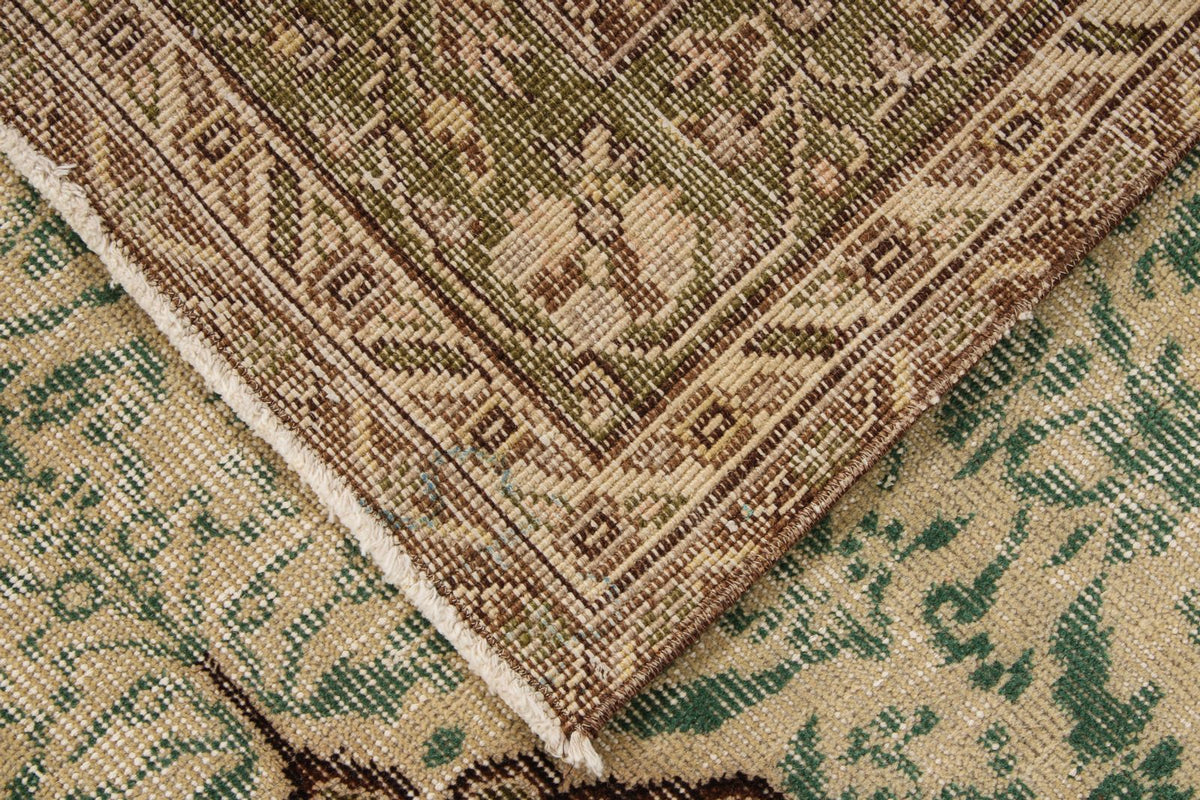 6x8 Brown and Beige Modern Contemporary Rug
