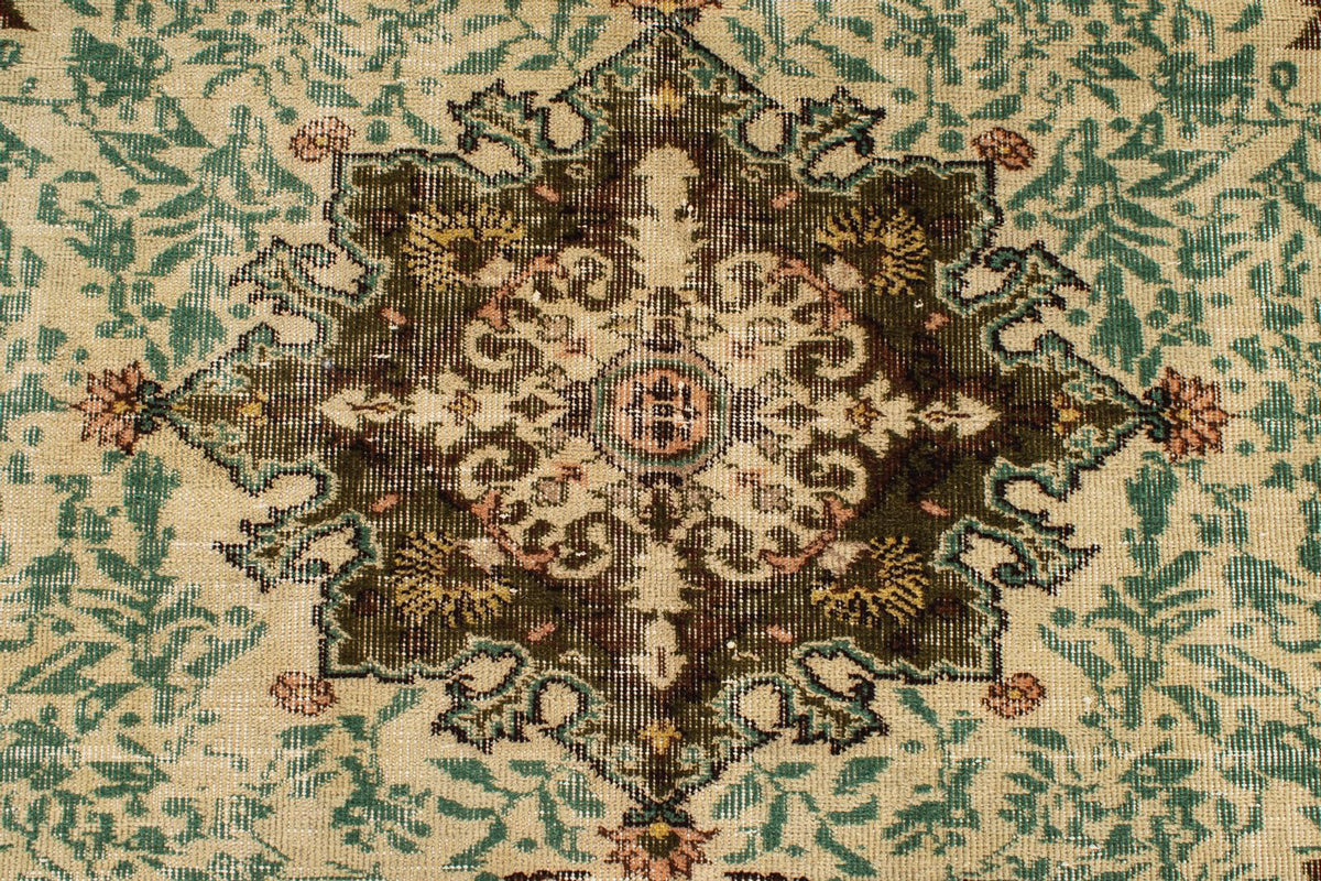 6x8 Brown and Beige Modern Contemporary Rug