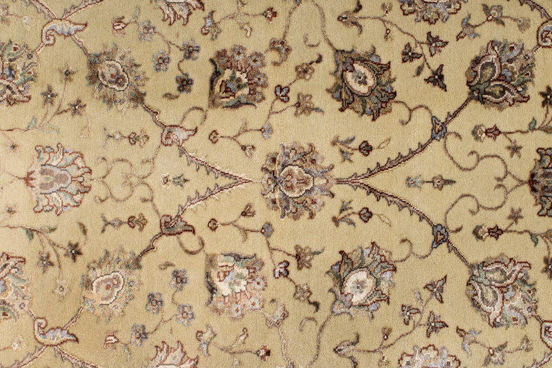 3x10 Ivory and Ivory Turkish Traditional Runner