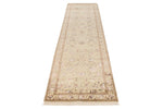 3x10 Ivory and Ivory Turkish Traditional Runner