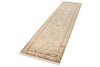 3x10 Ivory and Ivory Turkish Traditional Runner
