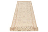 3x10 Ivory and Ivory Turkish Traditional Runner