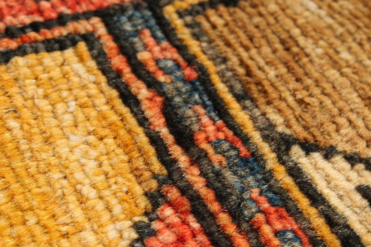 3x4 Red and Multicolor Anatolian Traditional Rug