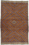 7x11 Multicolor Turkish Tribal Rug
