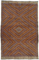 7x11 Multicolor Turkish Tribal Rug