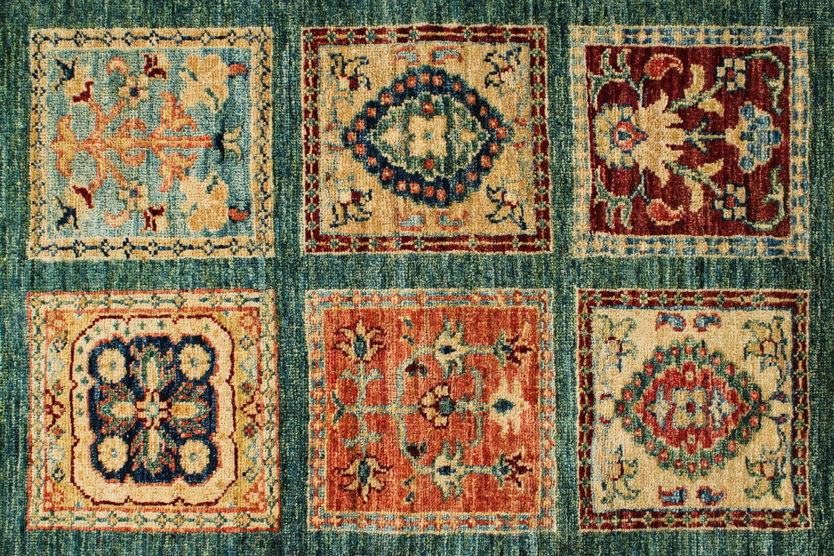 6x8 Multicolor Tribal Rug