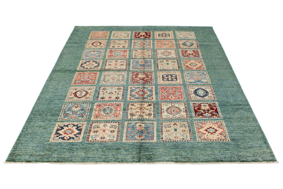 6x8 Multicolor Tribal Rug