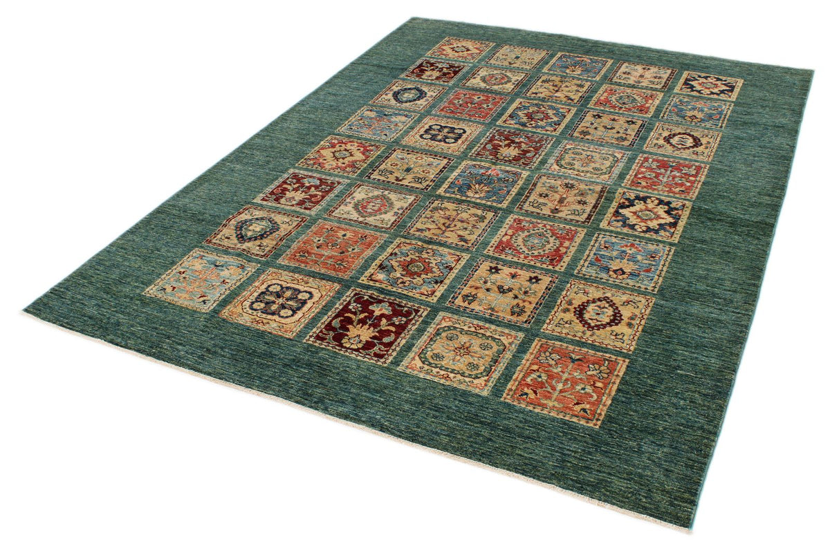 6x8 Multicolor Tribal Rug