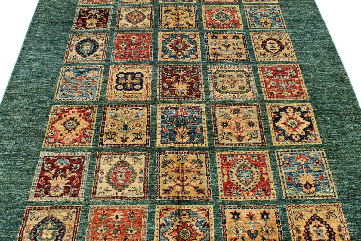 6x8 Multicolor Tribal Rug