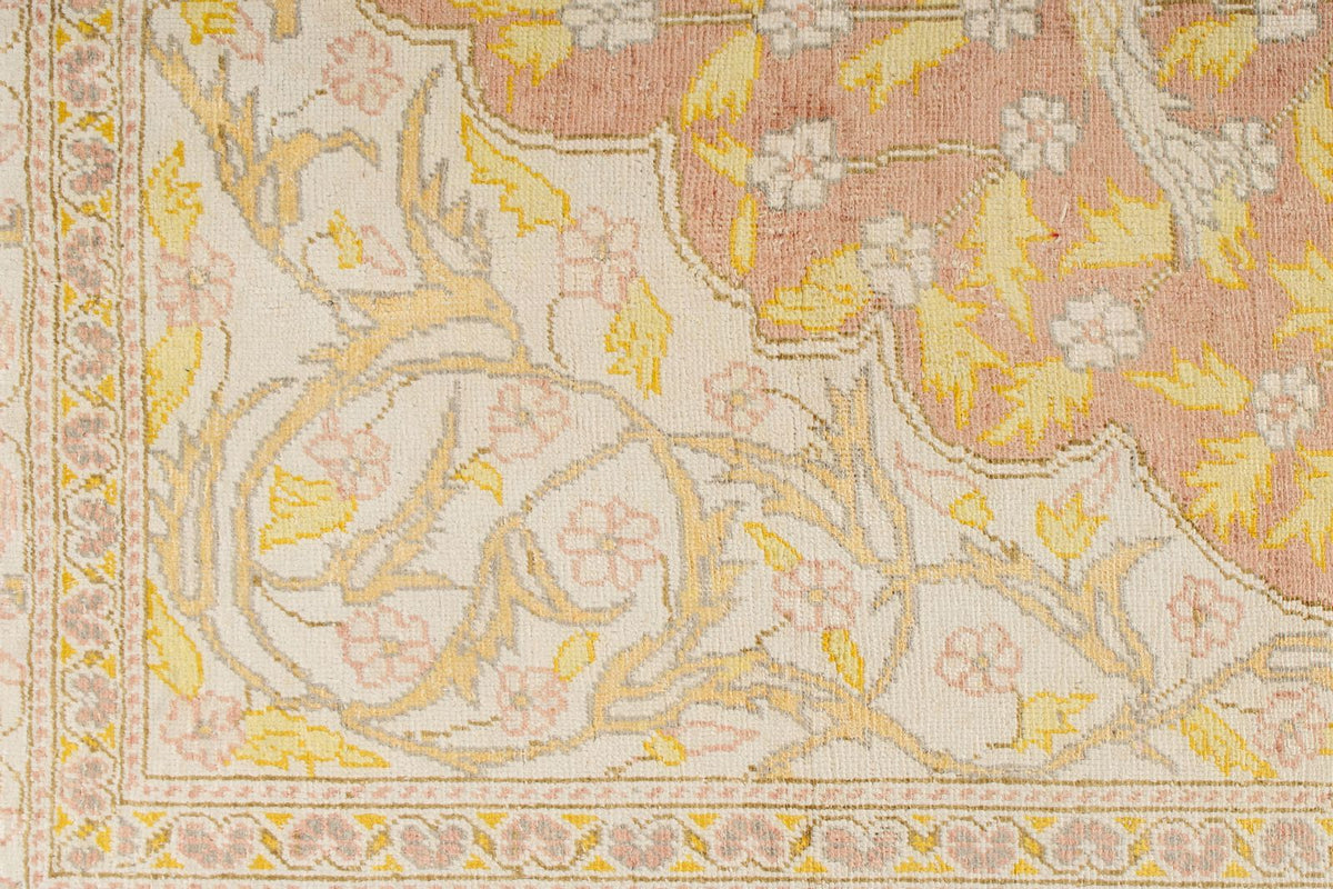 5x7 Rust and Multicolor Turkish Traditional Rug