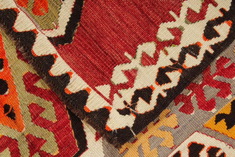 6x10 Multicolor Turkish Tribal Rug