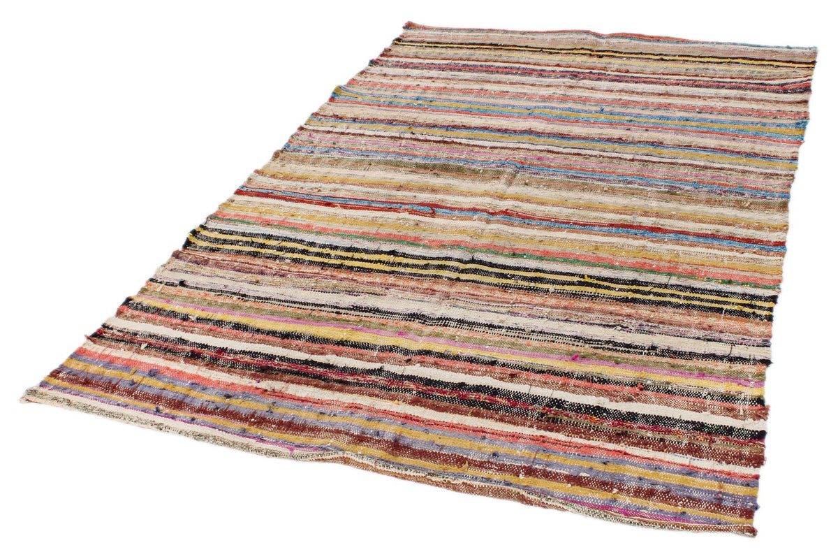 5x8 Multicolor Turkish Tribal Rug