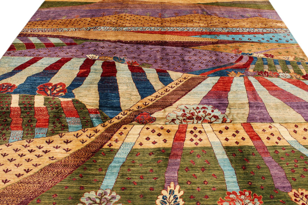 9x12 Multicolor Anatolian Traditional Rug