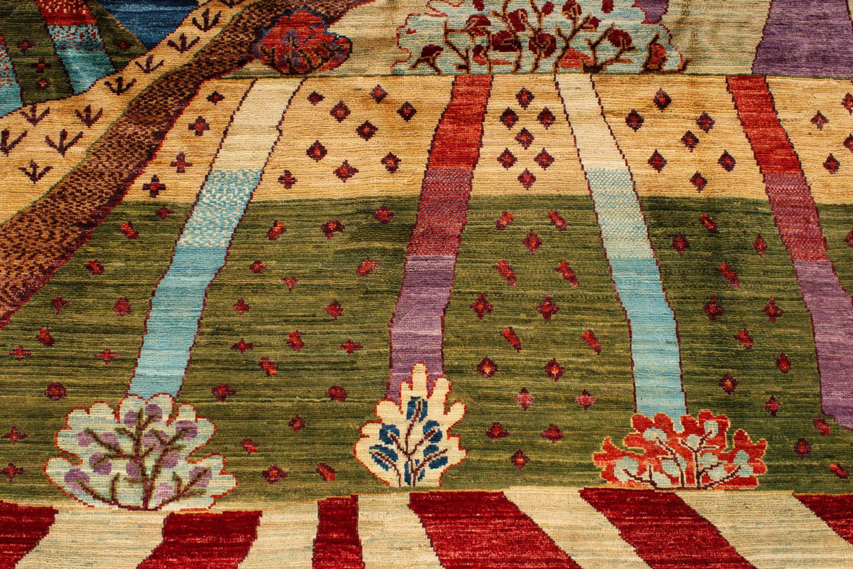 9x12 Multicolor Anatolian Traditional Rug