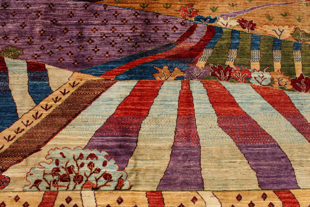 9x12 Multicolor Anatolian Traditional Rug
