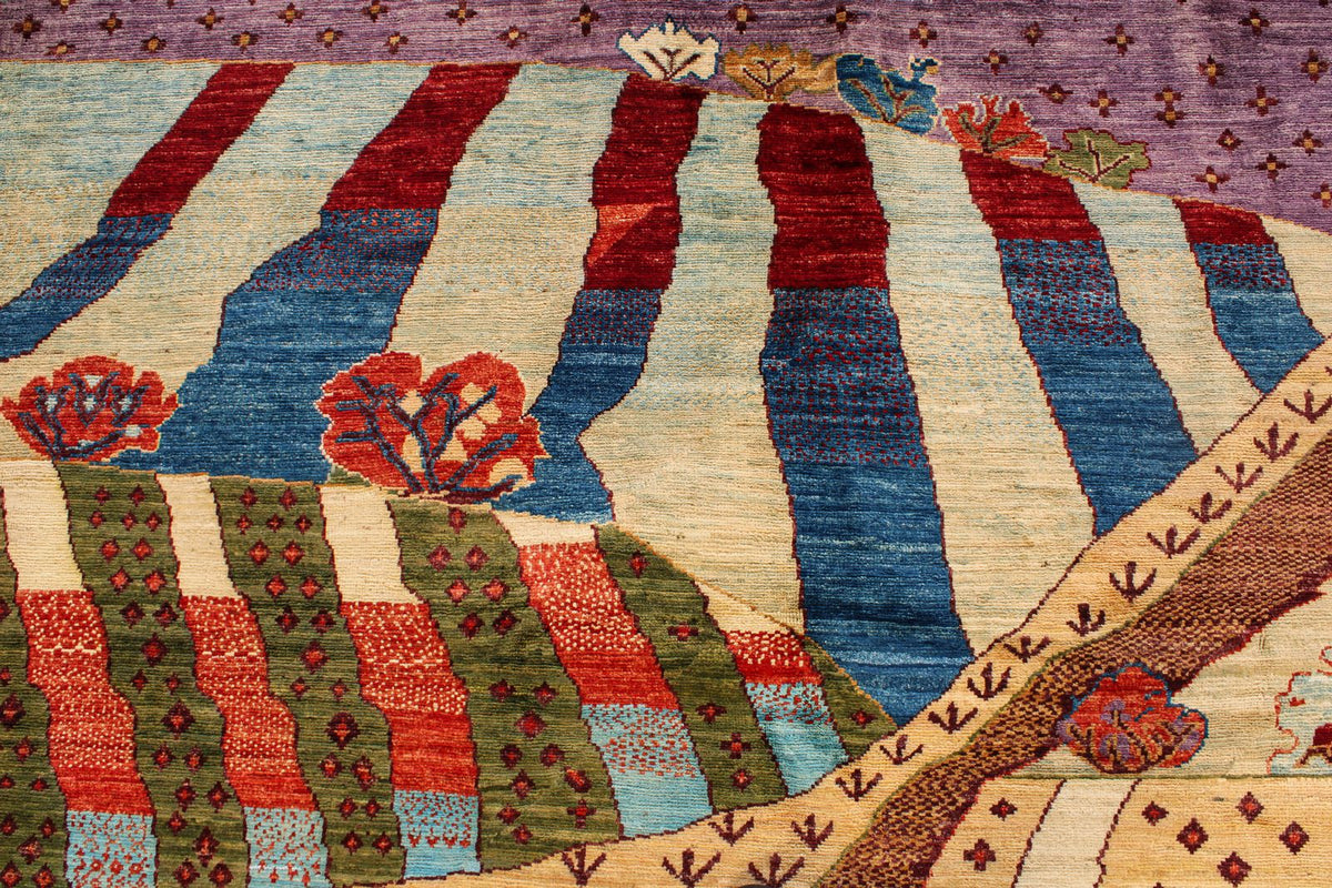 9x12 Multicolor Anatolian Traditional Rug