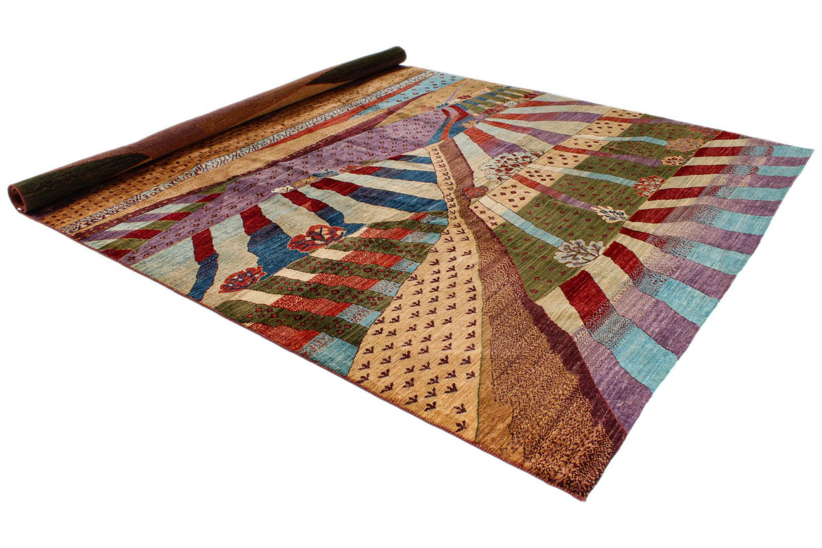 9x12 Multicolor Anatolian Traditional Rug