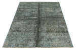 4x6 Blue and Gray Anatolian Traditional Rug